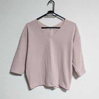 ユニクロ(UNIQLO)の【UNIQLO】ミラノリブプルオーバー(カットソー(長袖/七分))