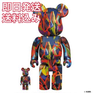 メディコムトイ(MEDICOM TOY)の即発送 BE@RBRICK KAWS TENSION 400% 100%(その他)