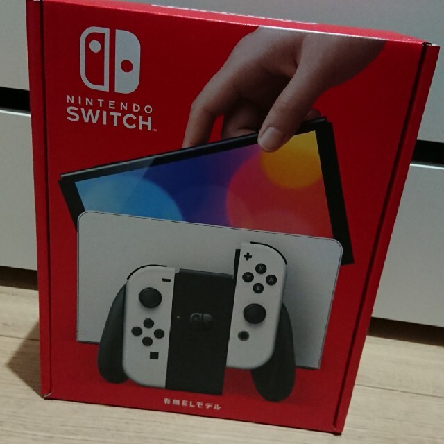 ラウンド Nintendo Switch - 任天堂 Switch 有機ELモデル ホワイト ...