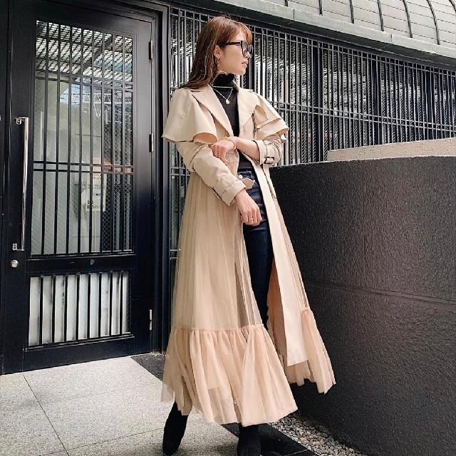 にプロフィ eimy istoire - eimy istoireロングコート♡エイミー