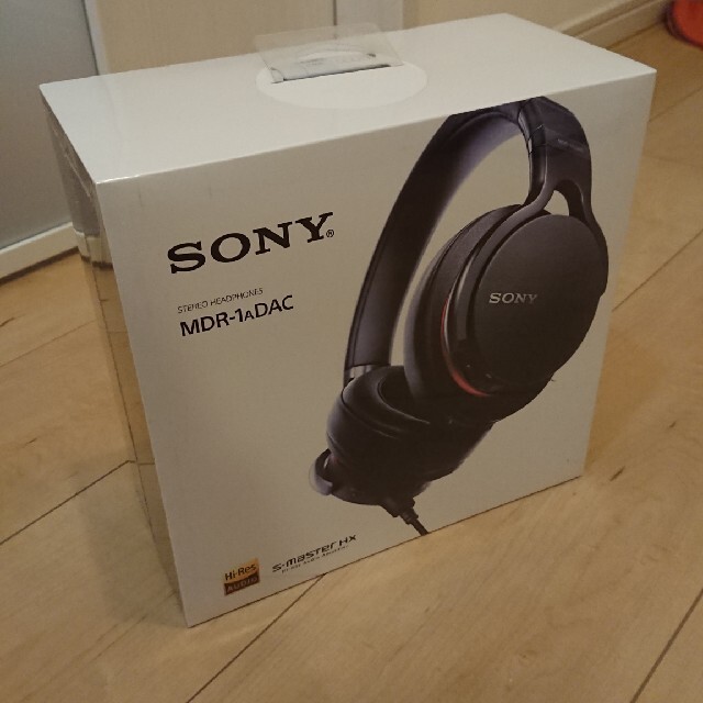 ヘッドフォンイヤフォン【新品未使用】SONY ハイレゾ ヘッドホン MDR-1 MDR-1ADAC/B