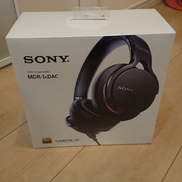 SONY(ソニー)の【新品未使用】SONY ハイレゾ ヘッドホン MDR-1 MDR-1ADAC/B スマホ/家電/カメラのオーディオ機器(ヘッドフォン/イヤフォン)の商品写真