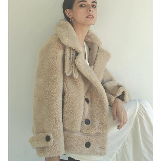 ACYM コート レディースのジャケット/アウター(毛皮/ファーコート)の商品写真