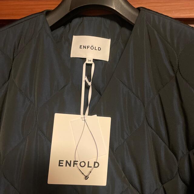 ENFOLD(エンフォルド)のENFOLD キルティングコート レディースのジャケット/アウター(ロングコート)の商品写真