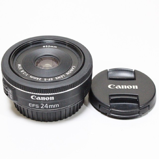 Canon(キヤノン)のCanon 単焦点レンズ EF-S24F2.8 STM スマホ/家電/カメラのカメラ(レンズ(単焦点))の商品写真