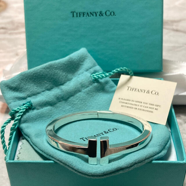 TIFFANY & Co. ティファニー バングル　Tスクエア　ブレスレット