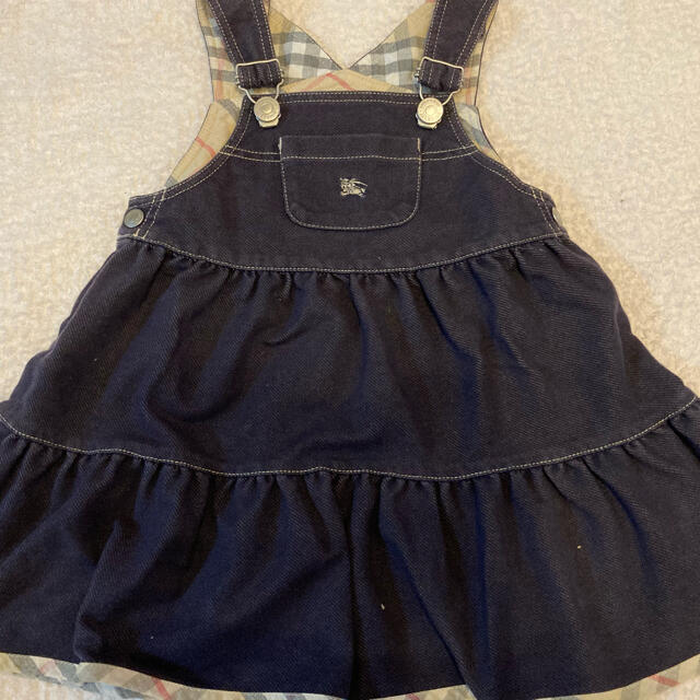 BURBERRY(バーバリー)のバーバリー　ジャンパースカート　90 美品 キッズ/ベビー/マタニティのキッズ服女の子用(90cm~)(ワンピース)の商品写真