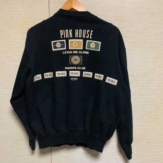 ピンクハウス(PINK HOUSE)のPINK HOUSE【ピンクハウス】ジップアップ ワッペン スウェッ(トレーナー/スウェット)