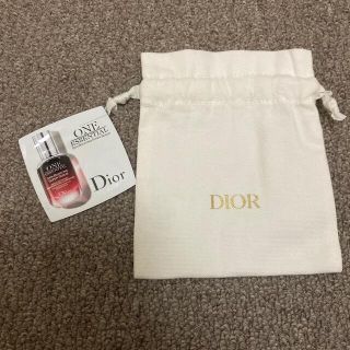 ディオール(Dior)のDior巾着、美容液セット(ノベルティグッズ)