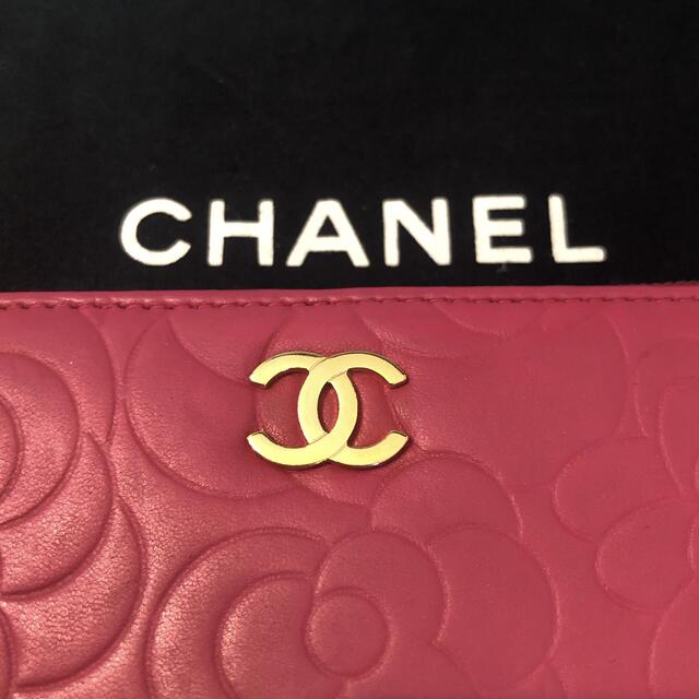 CHANEL(シャネル)の【超美品❣️】CHANEL シャネル　カメリア　ココマーク　長財布　正規品 レディースのファッション小物(財布)の商品写真