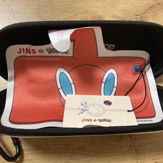 JINS(ジンズ)のJINS ポケモン　キッズ　メガネケース　ミュウ レディースのファッション小物(サングラス/メガネ)の商品写真