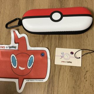 ジンズ(JINS)のJINS ポケモン　キッズ　メガネケース　ミュウ(サングラス/メガネ)