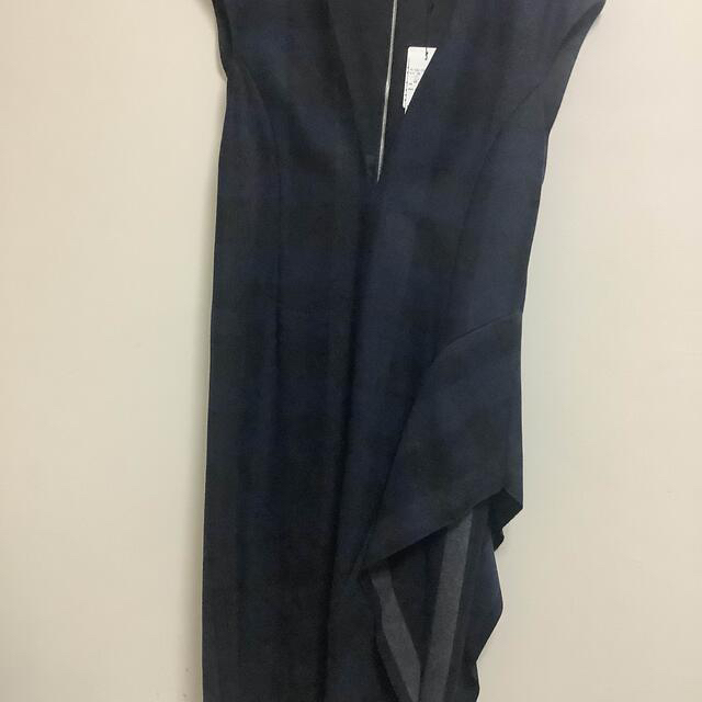 ADORE - アドーア ウーリーチェックワンピース 新品 未使用 ジャンパー