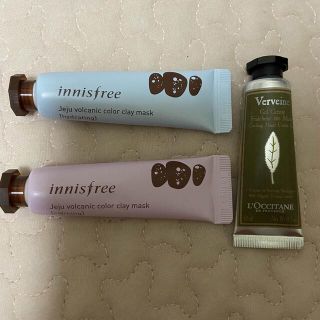 イニスフリー(Innisfree)のイニスフリー　クレイマスク　ロクシタン　ヴァーベナ(パック/フェイスマスク)