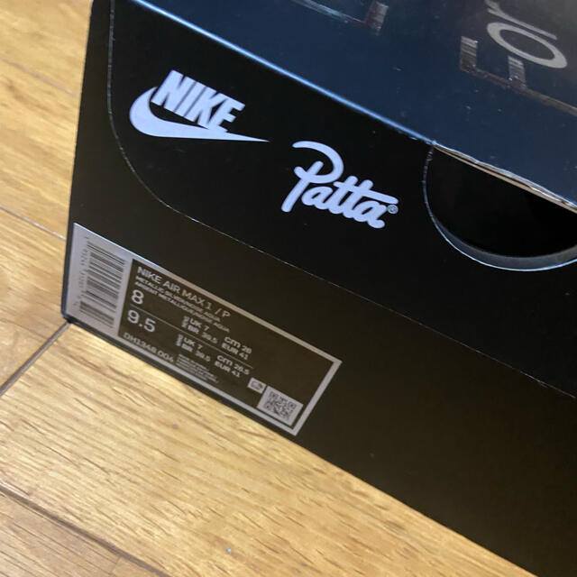 NIKE Patta Air max1 noise aqua ナイキ パタ