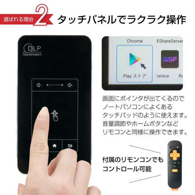 大人気高品質 小型 ミニプロジェクター スクリーン 天井 iPhone HDMI ミラーリングの通販 by 3SENSE｜ラクマ 定番通販