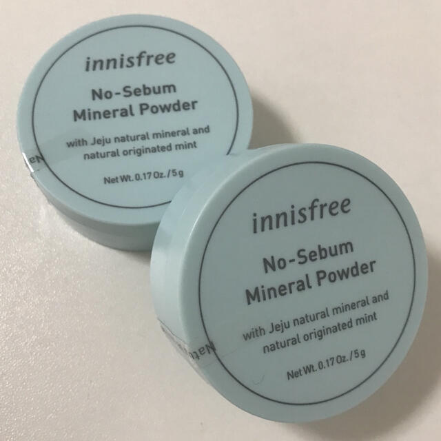 Innisfree(イニスフリー)のinnisfree♡ノーセバム ミネラルパウダー 5g 2個セット コスメ/美容のベースメイク/化粧品(フェイスパウダー)の商品写真