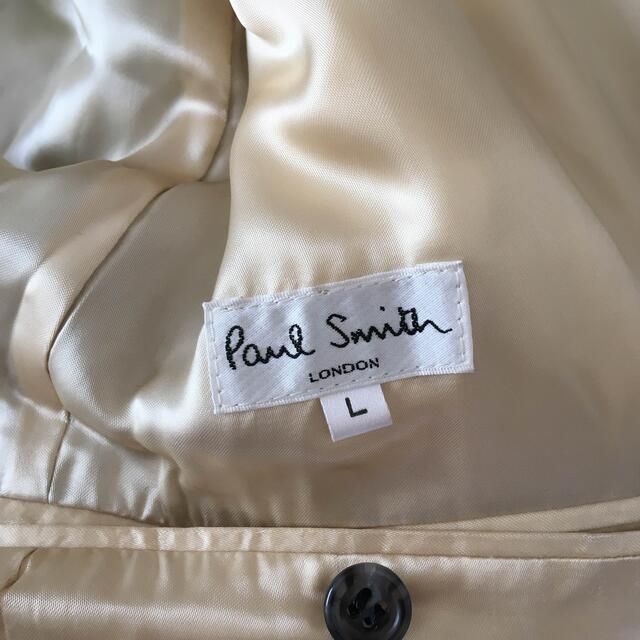 Paul Smith(ポールスミス)のPaul Smith ポールスミス　アンゴラ混　チェスターコート　チェック メンズのジャケット/アウター(チェスターコート)の商品写真