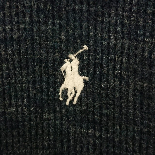 POLO RALPH LAUREN(ポロラルフローレン)のポロ ラルフローレン オーバー サイズ ワンポイント ロゴ ワッフル 長袖 メンズのトップス(Tシャツ/カットソー(七分/長袖))の商品写真