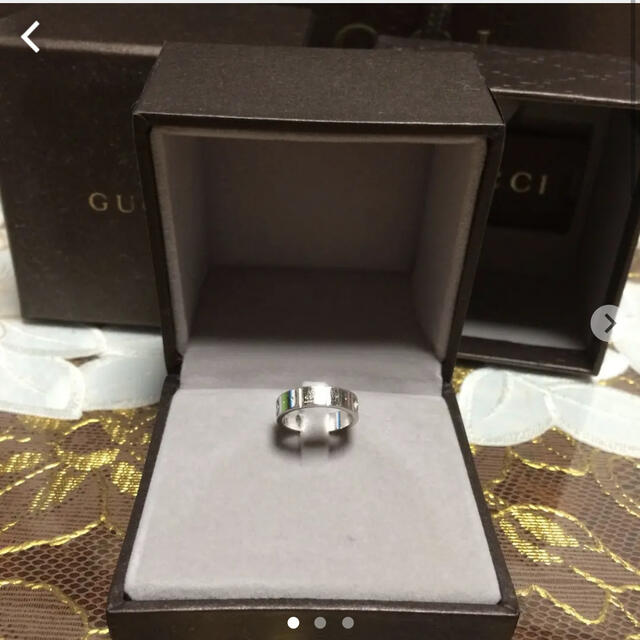 Gucci(グッチ)のグッチ　GUCCI アイコンリング レディースのアクセサリー(リング(指輪))の商品写真