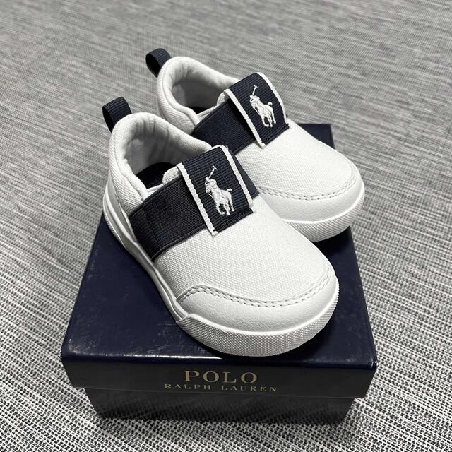 POLO RALPH LAUREN(ポロラルフローレン)のポロラルフローレン　ベビーシューズ キッズ/ベビー/マタニティのベビー靴/シューズ(~14cm)(スニーカー)の商品写真