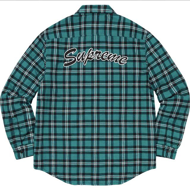 Arc Logo Quilted Flannel Shirt【M】トップス