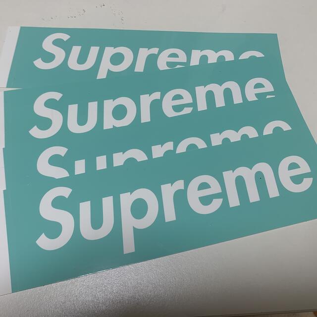 Supreme x TIFFANY ステッカー　4枚