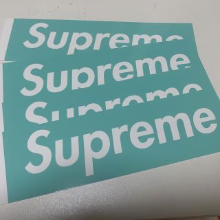 シュプリーム(Supreme)のSupreme x TIFFANY ステッカー　4枚(その他)