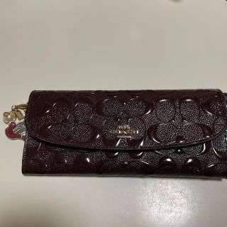 コーチ(COACH)のcoach 長財布　ホリデー限定(財布)