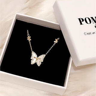 POMME d'amour butterfly bijou necklace(ネックレス)