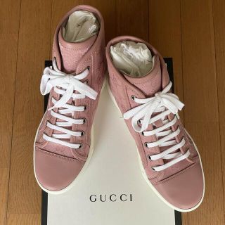 Gucci - GUCCI グッチ スニーカー ハイカットの通販 by Koto's shop ...