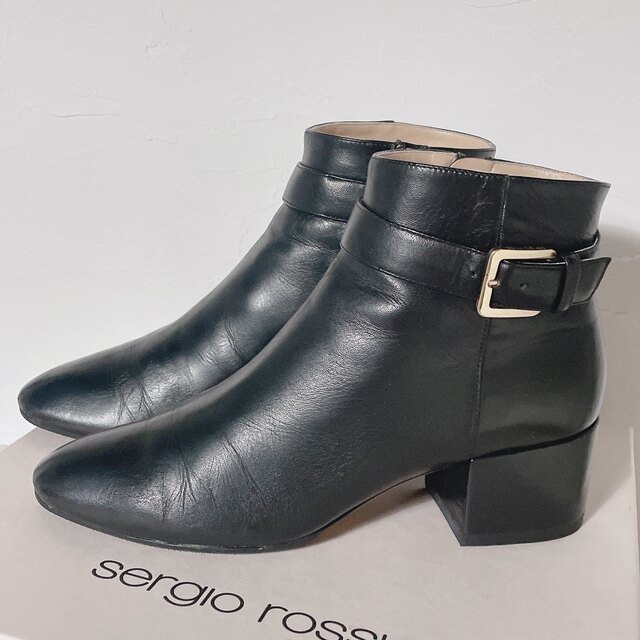 在庫限りSALE Sergio Rossi ショートブーツ 38 - www