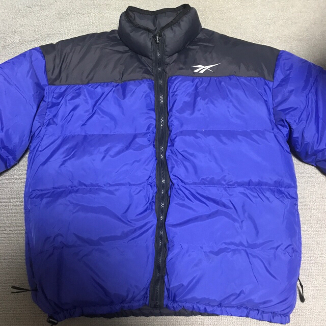 Reebok - 90's リーボック ダウンジャケット リバーシブル の Reebok - 90's リーボック ダウンジャケット リバーシブル の