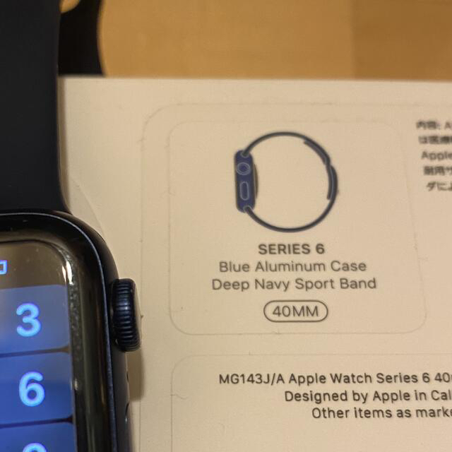 わなくなっ┧ Apple シリーズ6 GPSモデルの通販 by k shop｜アップルウォッチならラクマ Watch - Applewatch しました