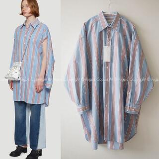 【定価12.5万】メゾンマルジェラ オーバーサイズ シャツ ワンピース ブラウス