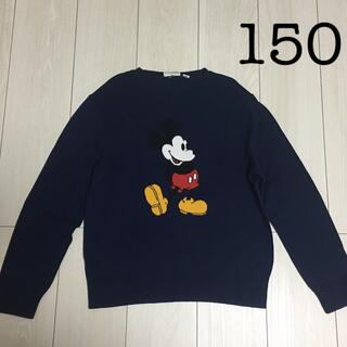 ユニクロ(UNIQLO)のユニクロ　ミッキーマウスセーター　150(Tシャツ/カットソー)