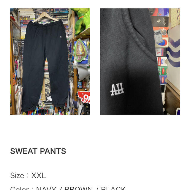 SSZ×AH×LOS ANGELESAPPAREL SWEAT PANTS  メンズのパンツ(その他)の商品写真