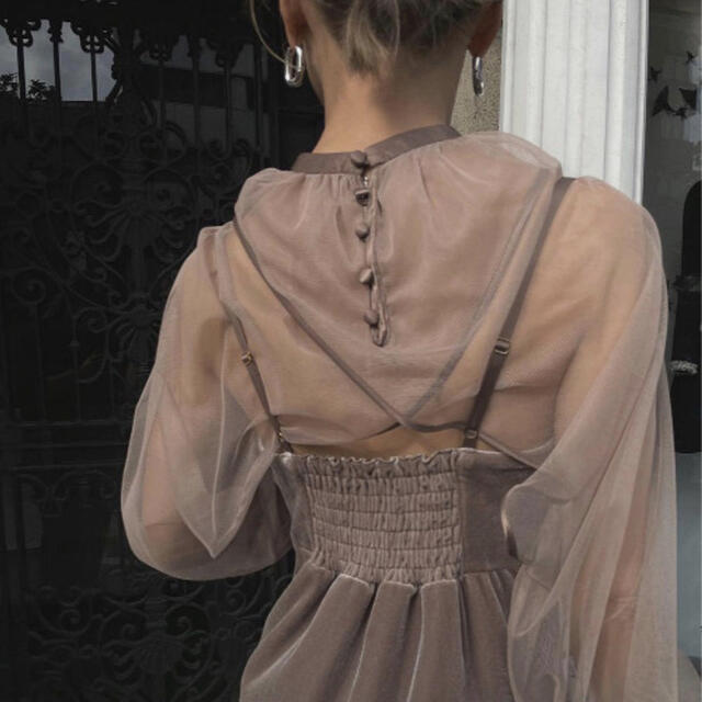 AMERI MANY WAY TULLE VEIL DRESS | vrealitybolivia.com