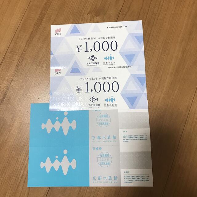 京都水族館の年間パスポート引換券
