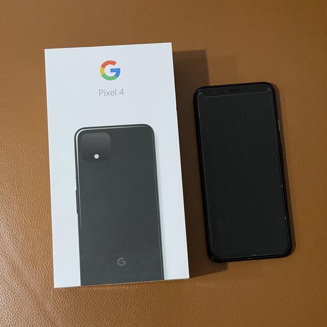 Google pixel 4 64GB ジャストブラック 本体 おまけつき