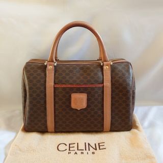 celine - CELINE マカダム柄 ハンドバッグ ミニボストンバッグの通販