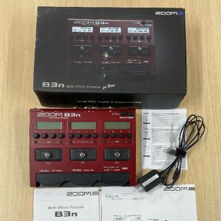 ZOOM B3n ベース用マルチエフェクター 外箱・付属品あり