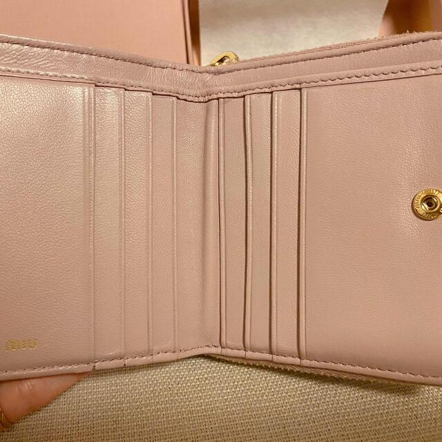 miumiu - 年始セール中‼️miumiu マテラッセ ピンクベージュ ミュウ