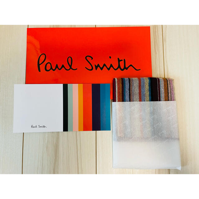 Paul Smith(ポールスミス)のポールスミス ハンカチ メンズ レディース マルチストライプ ブランド メンズのファッション小物(ハンカチ/ポケットチーフ)の商品写真