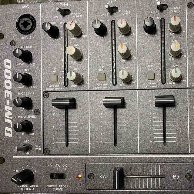 Pioneer(パイオニア)のPioneer DJ MIXER DJM3000美品中古 楽器のDJ機器(DJミキサー)の商品写真