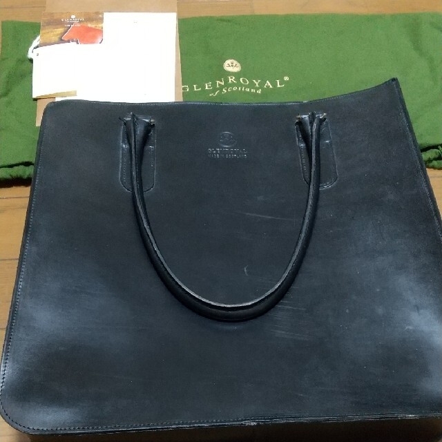 GLENROYAL(グレンロイヤル)のGLENROYAL 2HANDLE ZIP TOP TOTE BAG メンズのバッグ(トートバッグ)の商品写真