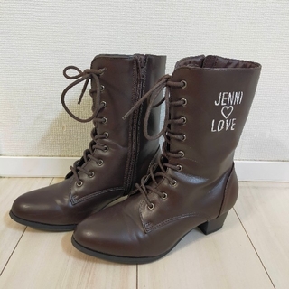 ジェニィ(JENNI)の🍀💖JENNI love 　レースアップブーツ 22cm 編み上げ(ブーツ)