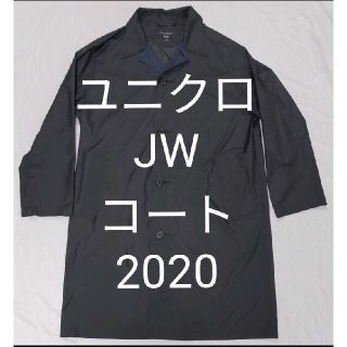 ユニクロ(UNIQLO)のユニクロ JW ANDERSON ステンカラーコート XS ブラック 2020年(ステンカラーコート)