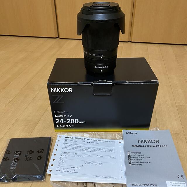 2022人気新作 Z ニコン NIKKOR - Nikon 24-200mm VR f/4-6.3 レンズ