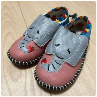 ブーシューズ(BOO SHOES)のBOO SHOES ゾウさんスリッポン 16.0cm(スリッポン)